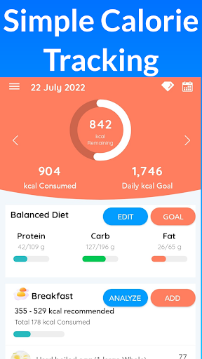 Healthy Diet - A calorie counter screenshot 2