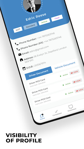 Android application SJSCO Driver screenshort