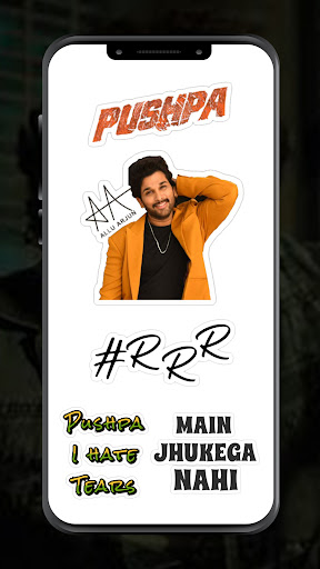 Pushpa Sticker