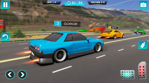 Highway Racing Car Games 3D