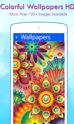 Android application Colorful Wallpaper HD screenshort