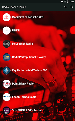 Radio Techno Music - Live Screenshot 1 - AppWisp.com