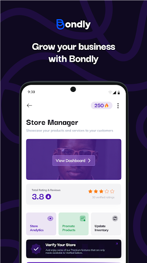 Android application Bondly screenshort