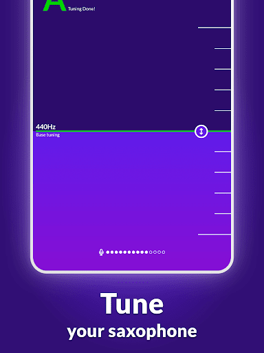 Screenshot of Saxophone Lessons - tonestro