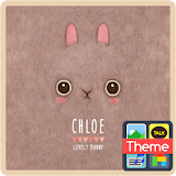 Bunny Chloe(멍) 카카오톡 테마 icon