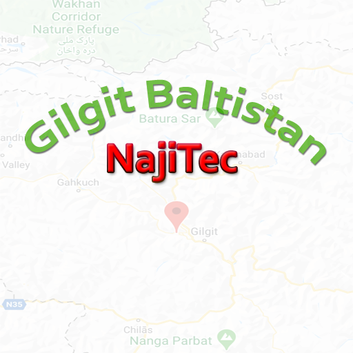 Road map of Gilgit Baltistan Download on Windows