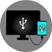Mobile Connect To TV USB Icon