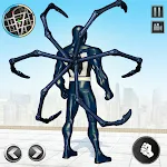Cover Image of ดาวน์โหลด Spider Hero Black Spider Games 1.5 APK