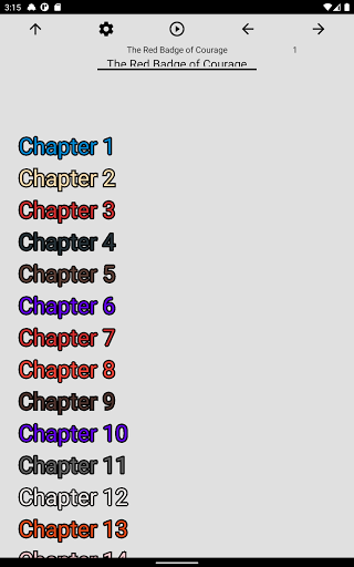 Book, The Red Badge of Courage Screen 3