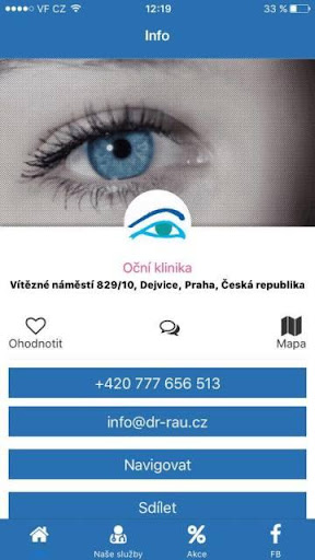 Android application Dr. Rau screenshort