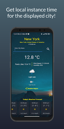 Mobilab Weather Screen 3