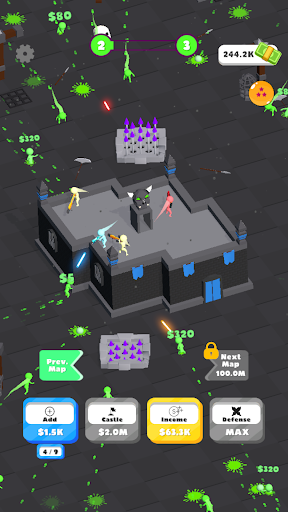 Android application Idle Tower screenshort