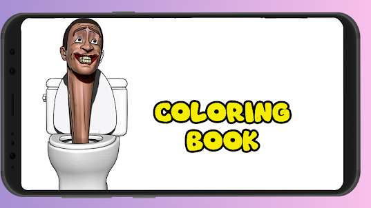 Skibidi Toilet coloring book