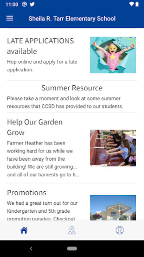 Android application Sheila Tarr Academy screenshort