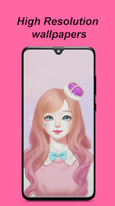 Screenshot 1 Laura Wallpaper - Girl Wallpap android