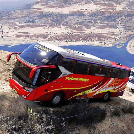 Mountain Driving Sim Bus Games  Icon