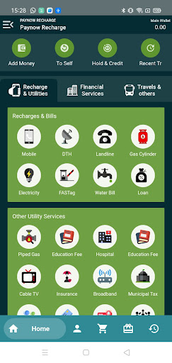Pay Now Recharge Screen 3