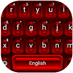 Cover Image of Скачать Красная клавиатура для Android  APK