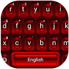 Červená klávesnice pro Android – Aplikace na Google Play