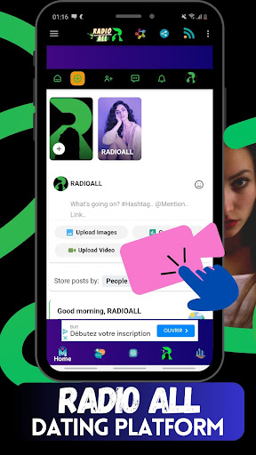 Radio All - Music and dating Screen 3