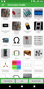 Electronics Toolkit Ekran görüntüsü