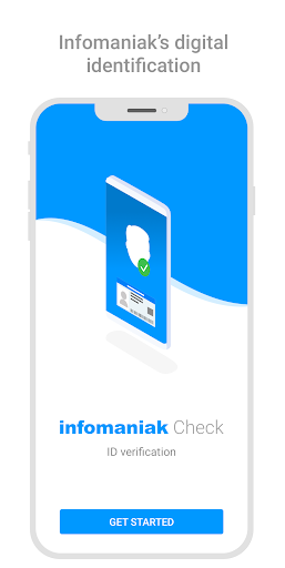 Android application Infomaniak Check screenshort