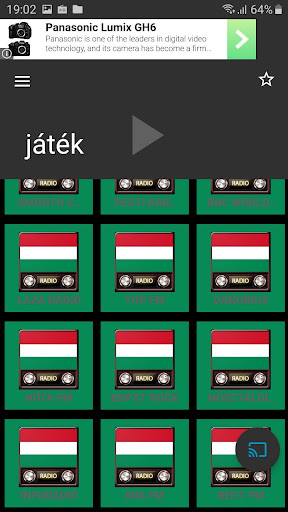 Online Rádió Magyarország Screen 3