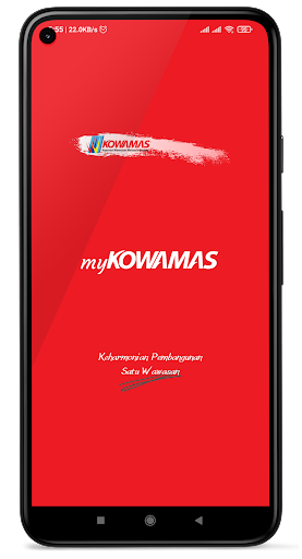 Android application myKOWAMAS screenshort