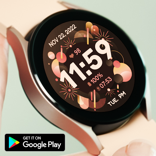 NewYear Watchface Screen 2