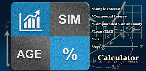 Simple Interest, Compound Interest, EMI Calculator - Apl di Google 