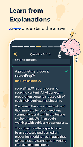 Screenshot of Pocket Prep Professional