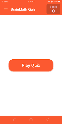 BrainMath Quiz Screen 2