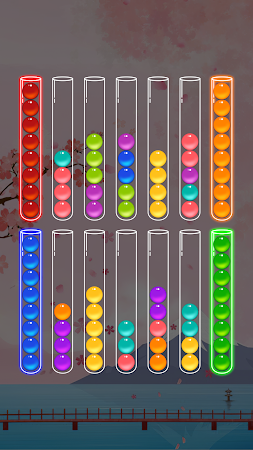 Game screenshot Ball Sort - カラーボールソートパズルゲーム mod apk