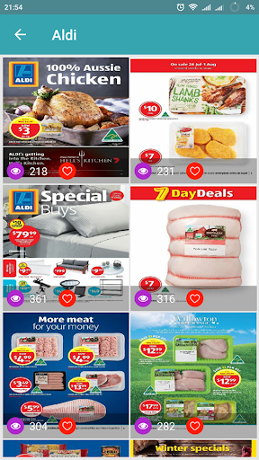 Android application Market Catalogues & Offers Au screenshort
