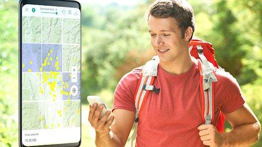 Imágen 10 BackCountry Navigator XE: Topo android