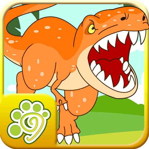 Dinosaur world explorer logo