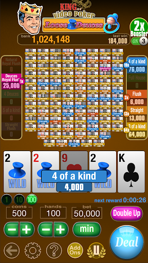 King Video Poker Multi Hand 21