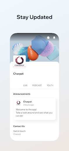 Android application CHARPOT screenshort