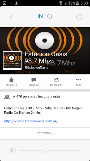 Estacion Oasis Screen 2