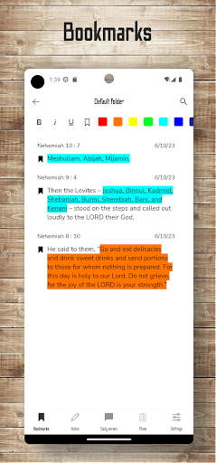 New English Bible Offline NET Screen 2