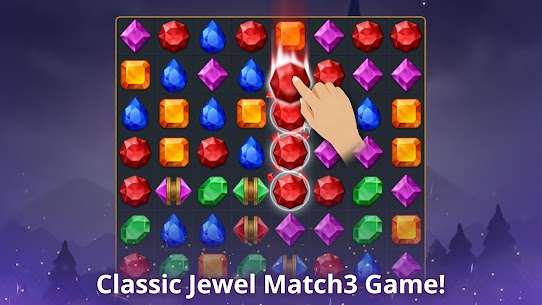 Jewels Magic Mystery Match3 v22.0210.09 Mod Apk (Unlimited Money/Unlock) Free For Android 1