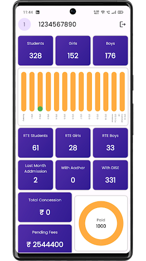 Android application Satyam Public School screenshort