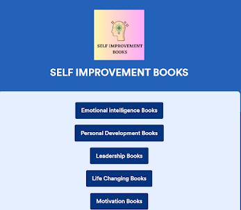 Self Improvement Books