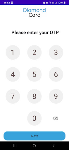 Diamond Card Tap and Pay Screen 2