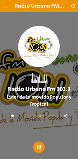 Android application Radio Urbana FM 101.1 screenshort