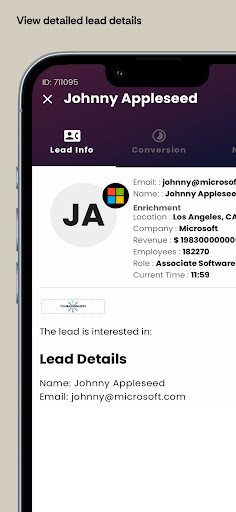 Bluebird Leads Screenshot 2 - AppWisp.com