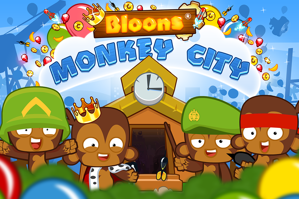 Download Bloons Monkey City (MOD unlimited money)