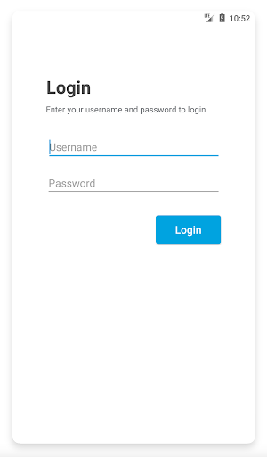 Android application SupplierConnect screenshort