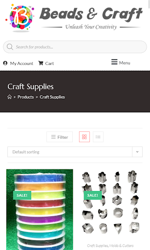 Beads and Crafts Screen 2