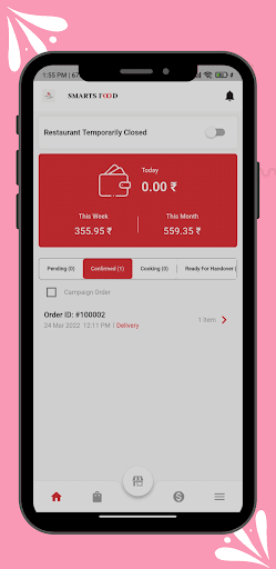 SmartsFood - Resturent Screen 3